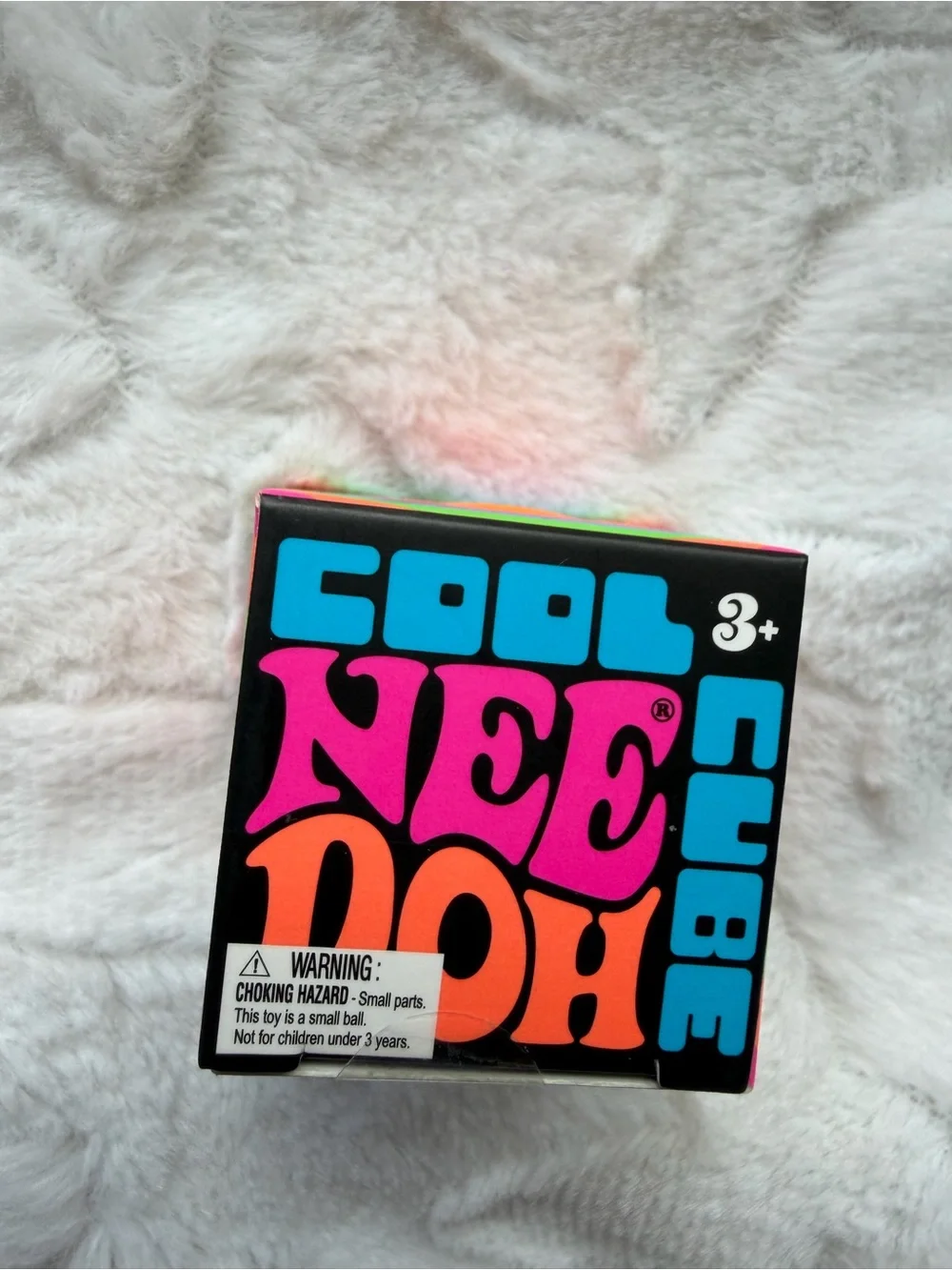 🧡🧊 **NIB – ORANGE NEEDOH COOL CUBE MINI SQUISHY!** 🧊🧡